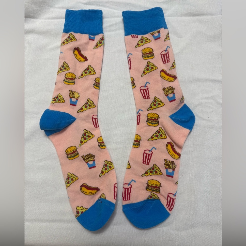 Cartoon Food Pattern Socks